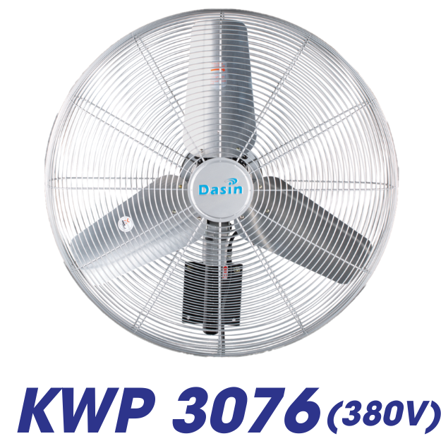Quạt Treo Tường Công Nghiệp 3 Pha KWP-3076